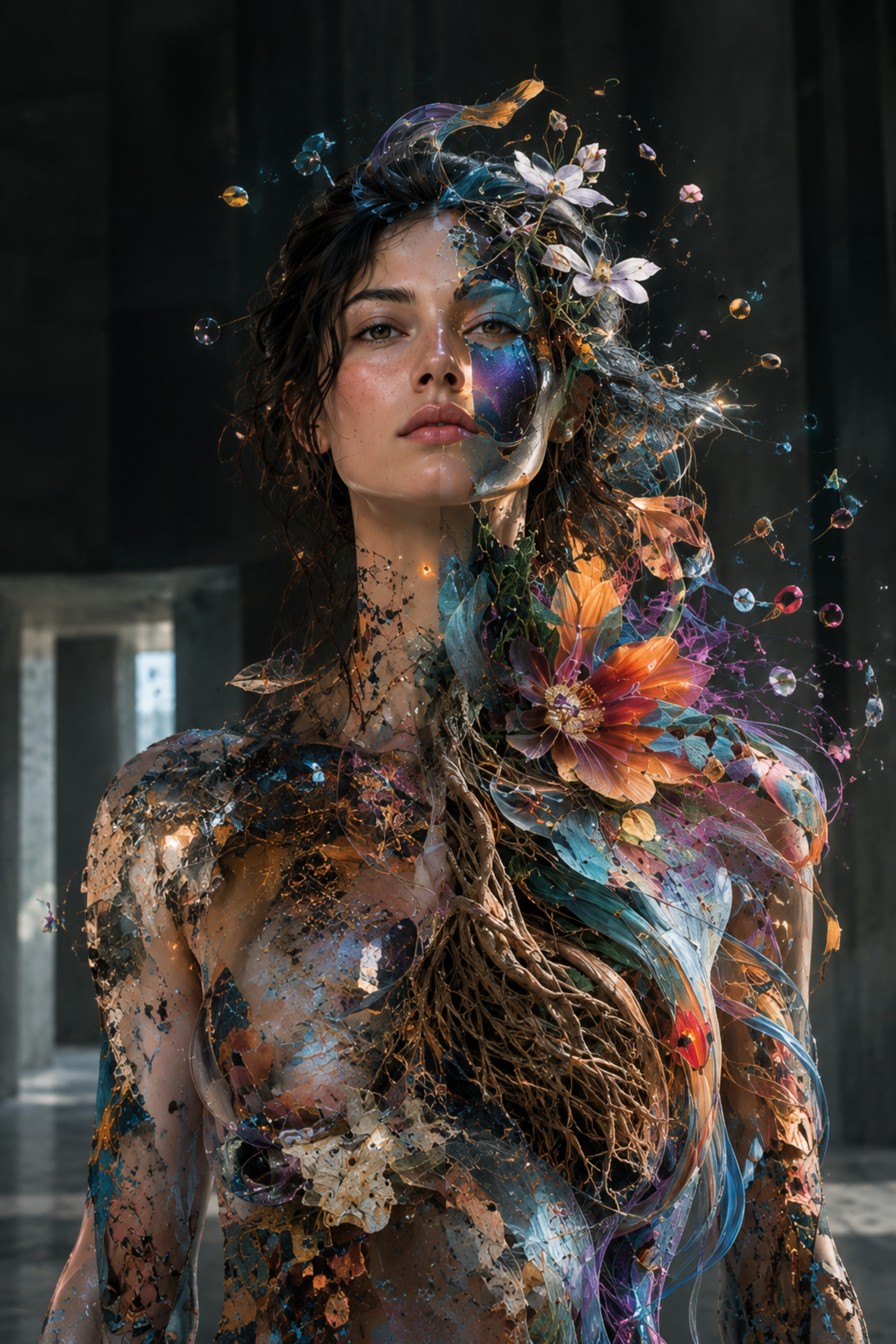 "My Layered Self by Celestino Espinoza Lopez"