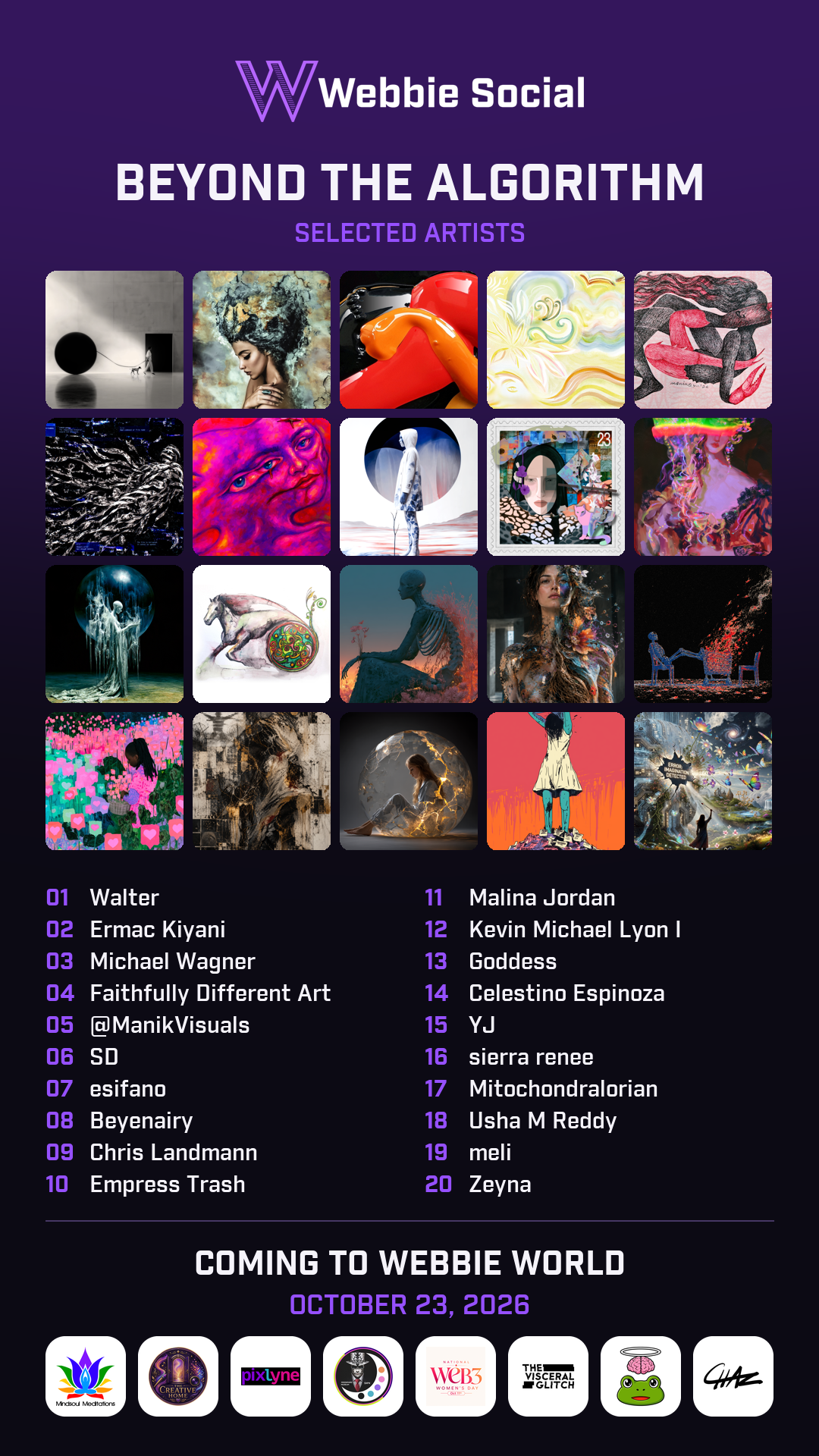 Beyond The Algorithm Artist Showcase