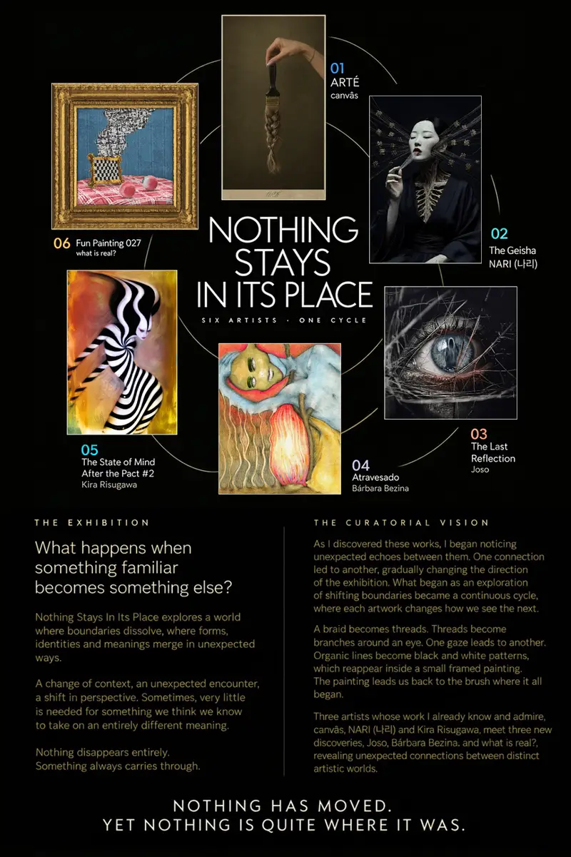 NOTHING STAYS IN ITS PLACE by WALTER