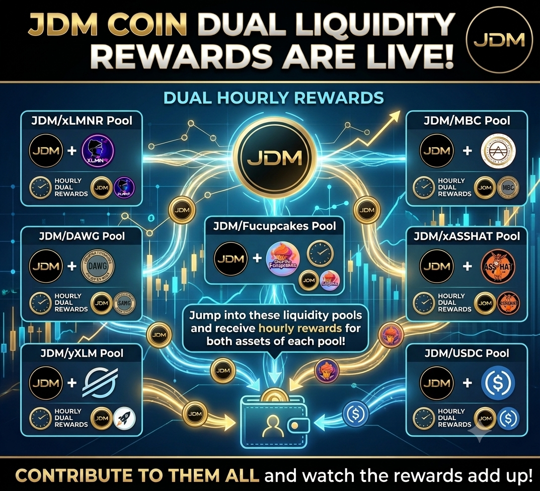 JDM Coin Dual Liquidity Rewards Map