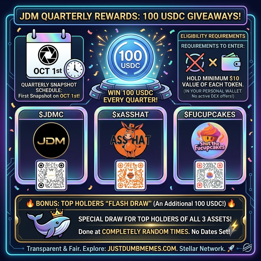 JDM Quarterly Rewards Campaign on Stellar