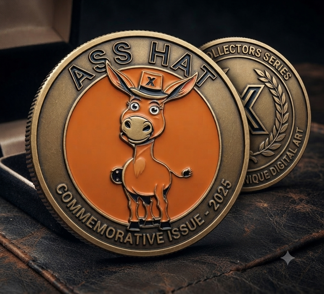 The 2025 "Ass Hat" Commemorative Coin